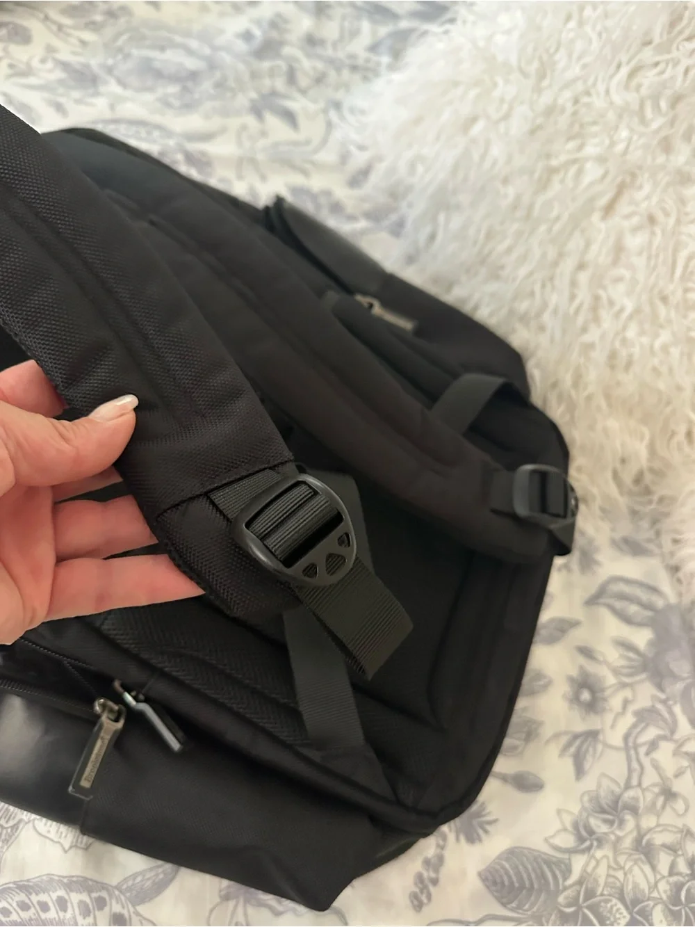 Brookstone Black Travel Backpack